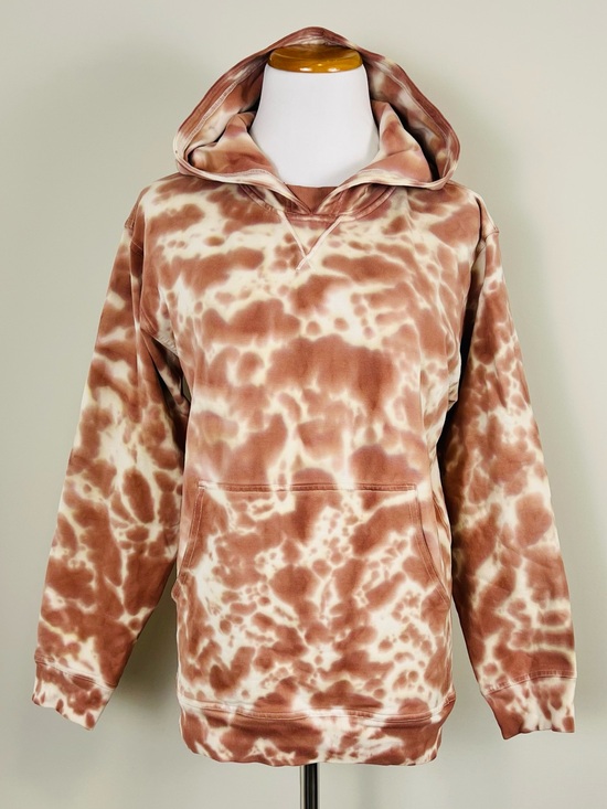 lululemon athletica Tops - Lululemon Tie Dye All Yours Hooded Sweatshirt in Rusty Pink and Cream